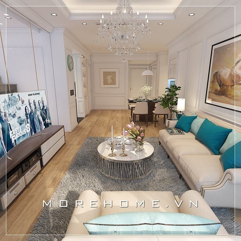 Bộ ghế sofa mang đến cảm giác thân thiện, gần gũi mỗi khi đặt chân vào căn phòng.